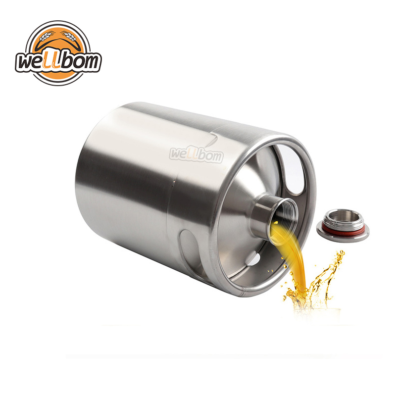 Stainless Steel Beer Growler ,2L 64oz beer keg,Mini beer Keg with thread Lid,Tumi - The official and most comprehensive assortment of travel, business, handbags, wallets and more.